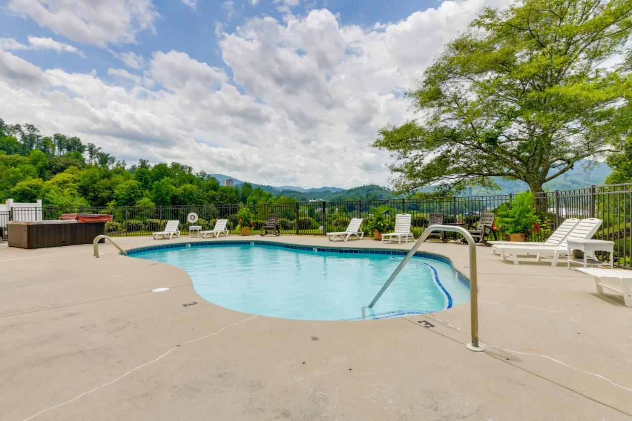 Dtwn Gatlinburg Studio Pool Access! Ngoại thất bức ảnh